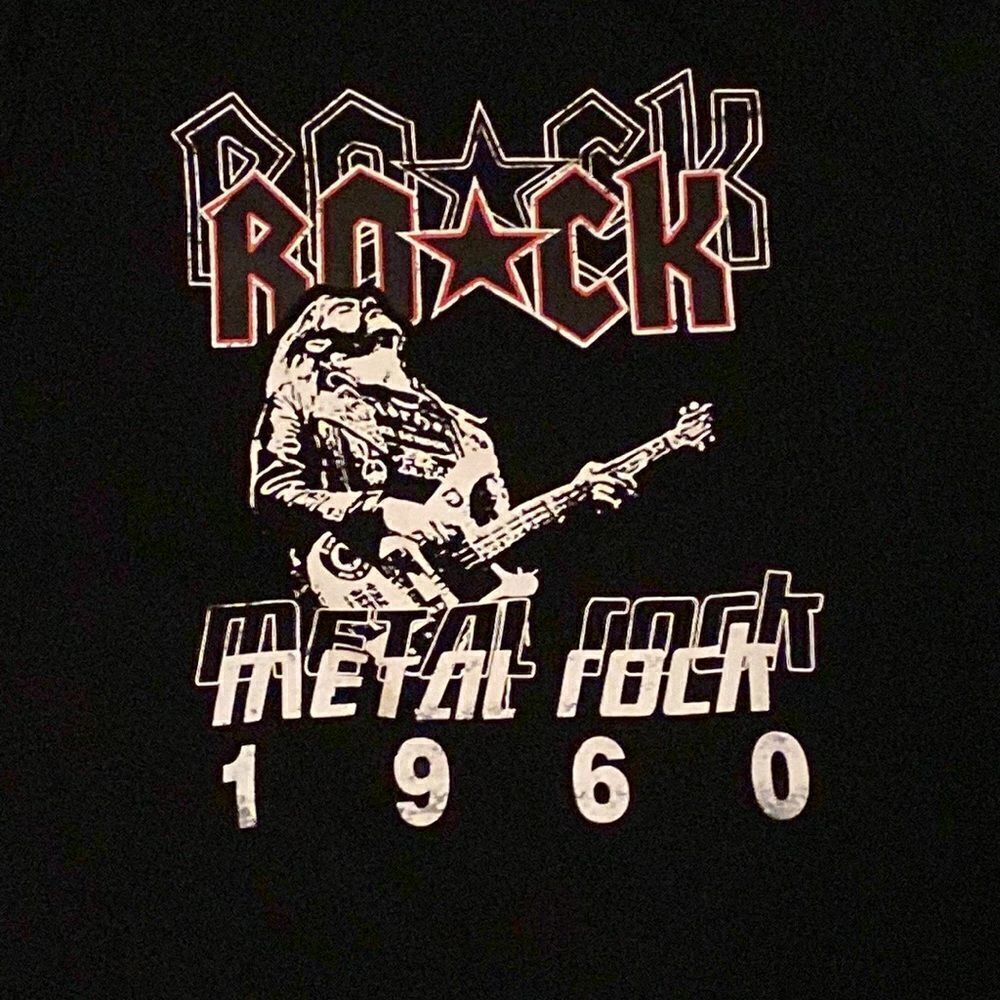 Shein Curve Retro Rock 1960 Tee Shirt Size 1XL